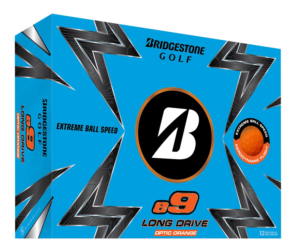 Bridgestone 2023 e9 Orange Distance Balls