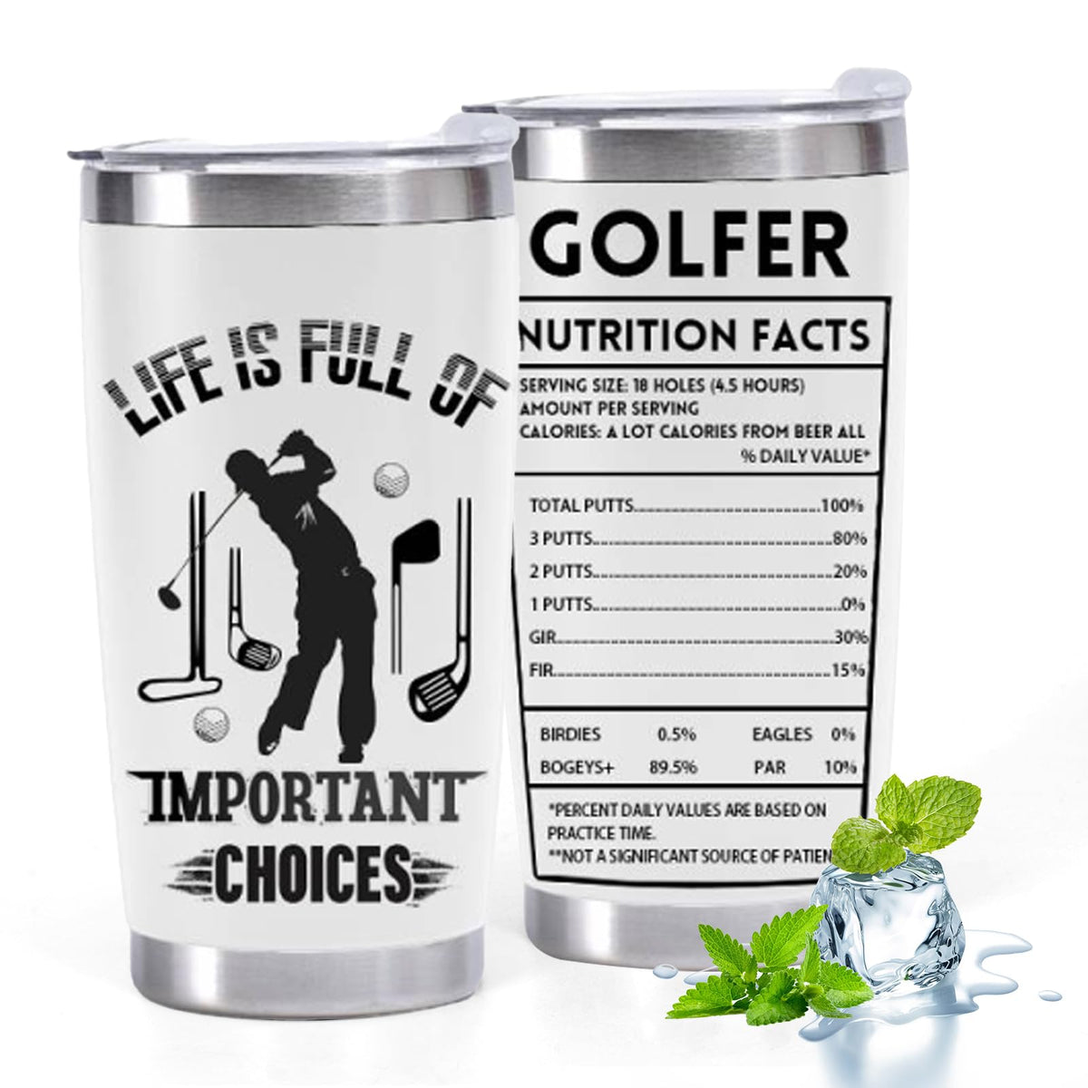 Golf Enthusiast 20oz Tumbler