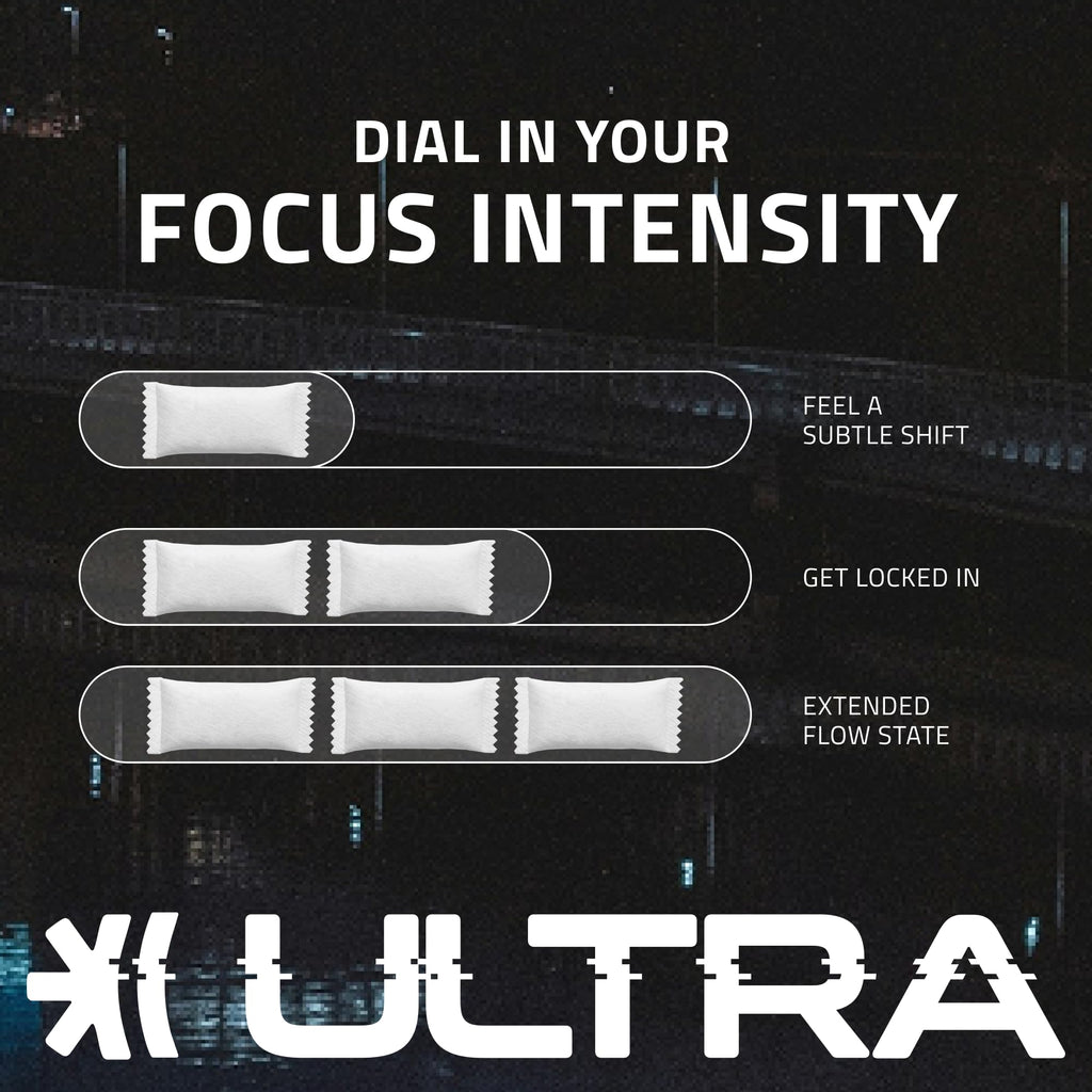 Ultra Focus Pouches (Variety Pack, 3 Cans) Nicotine and Caffeine Free