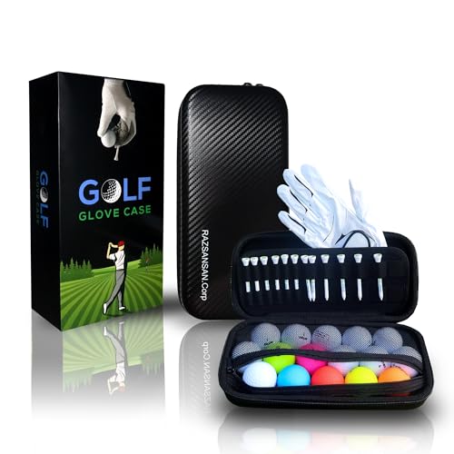 Golf Glove and Ball Organizer Case