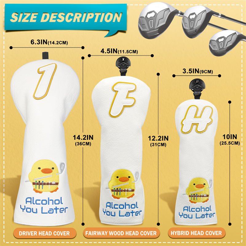 Alcohol You Later Headcover