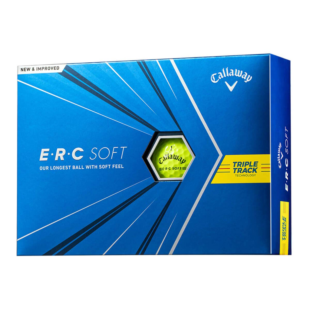 Callaway 2021 ERC Soft Yellow Golf Balls
