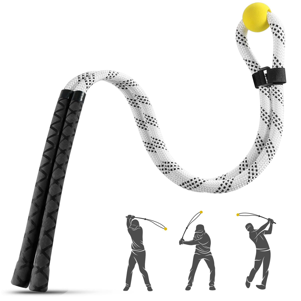 AceStrike Golf Swing Trainer with Weighted Ball