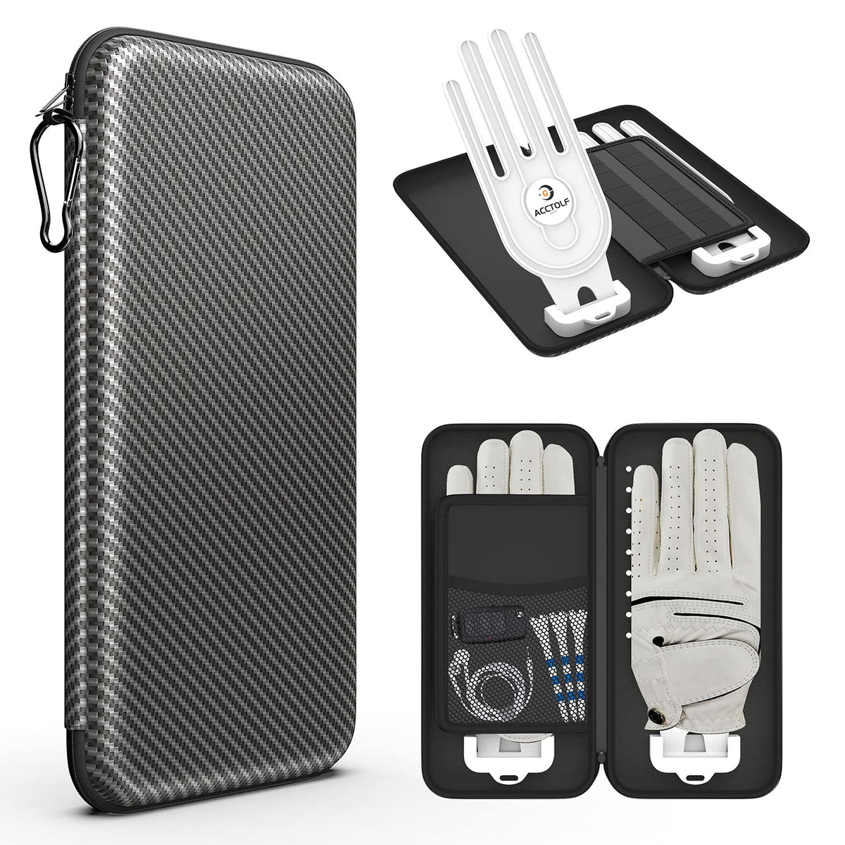 Golf Glove Guardian Case with Dual Sleeve