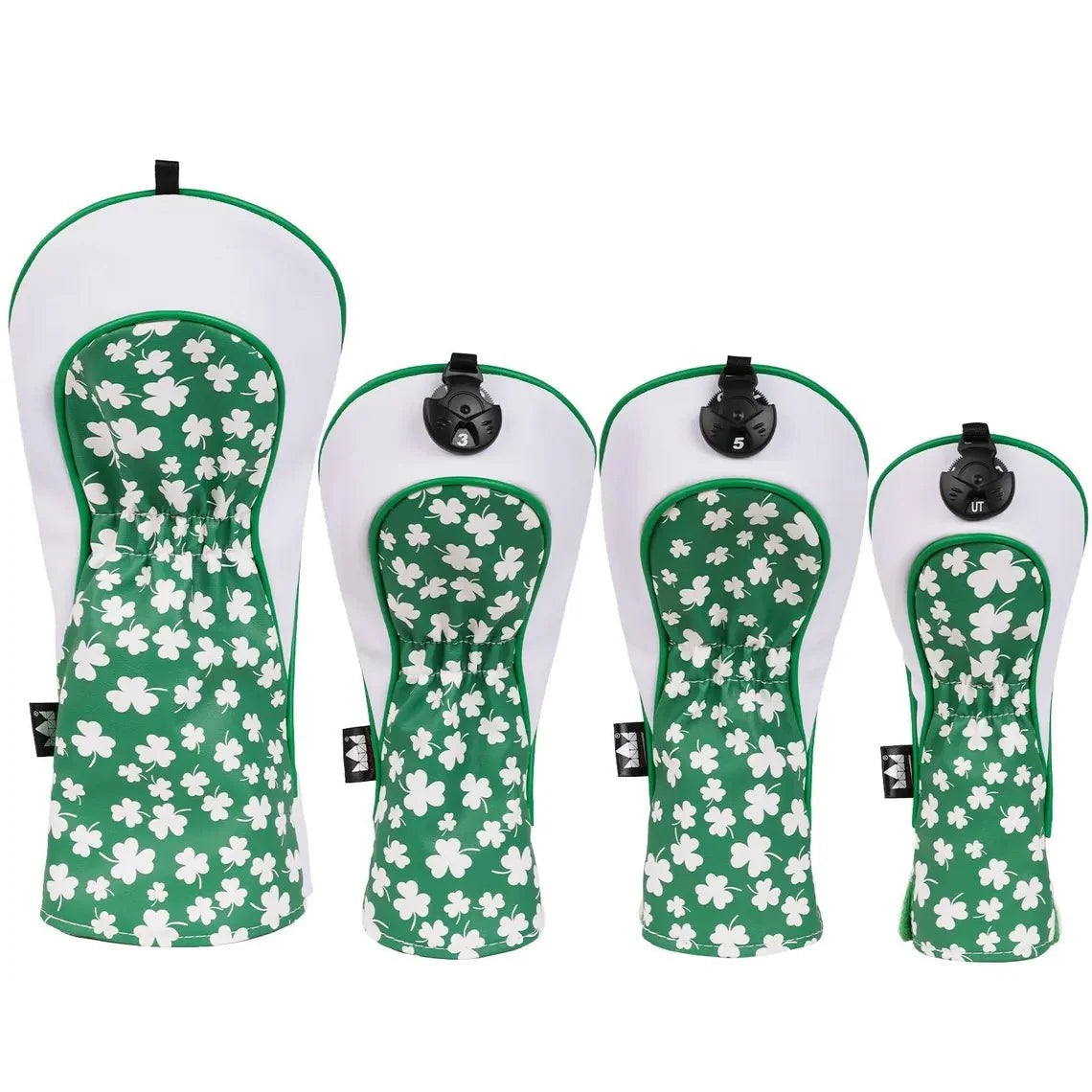 Caddie Whites & Lucky Greens Headcovers