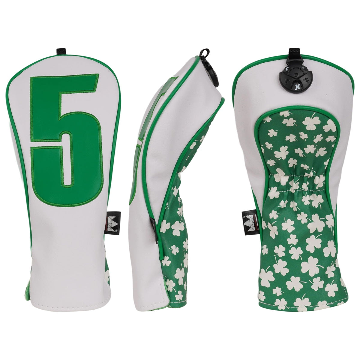 Caddie Whites & Lucky Greens Headcovers