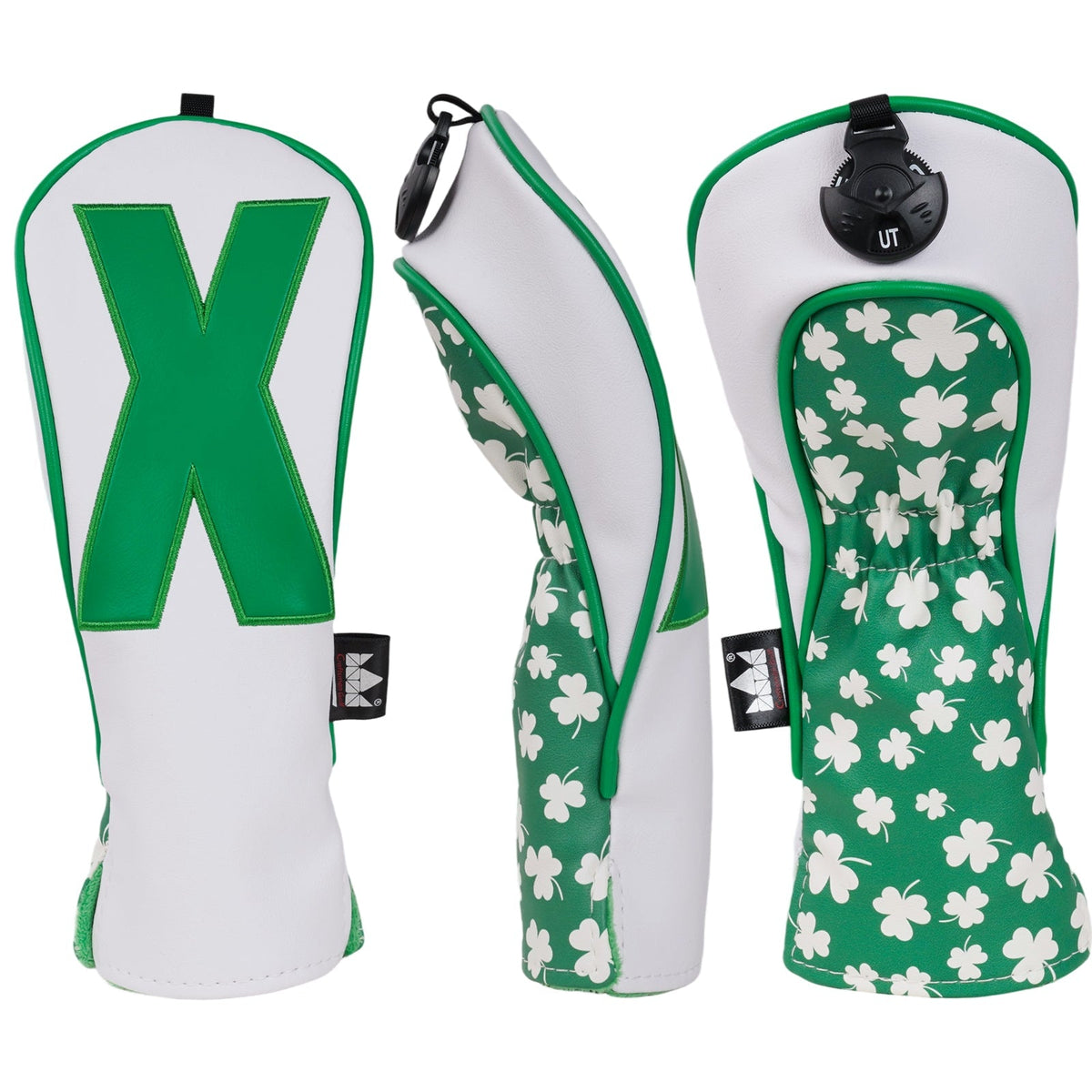 Caddie Whites & Lucky Greens Headcovers