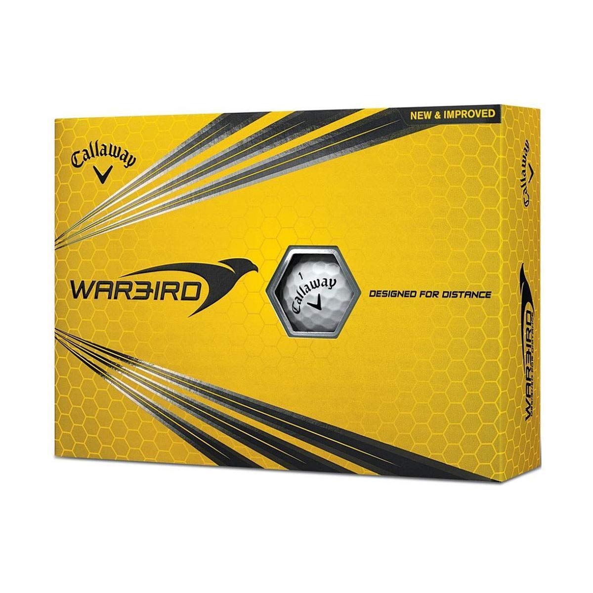Callaway Warbird Long-Range Golf Balls - 12 Pack